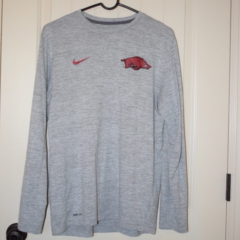 Nike Long sleeve Arkansas Razorback Shirt